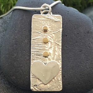 golden love tribe pendant